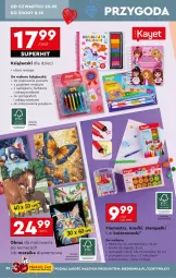Gazetka promocyjna Biedronka - Okazje Tygodnia - Gazetka - ważna od 04.10 do 04.10.2025 - strona 36 - produkty: Gra, Papier, Kolorowanka, Flamastry, Klej, Dzieci, Obraz, Fa
