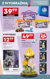 Gazetka promocyjna Biedronka - Okazje Tygodnia - Gazetka - ważna od 04.10 do 04.10.2025 - strona 39 - produkty: Ser, Noż, Gra, Nożyczki, Papier, Rama, Panda, Sznurek, Fanta, Klocki, Pompony, Fa