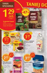 Gazetka promocyjna Delikatesy Centrum - Gazetka DC04 - Gazetka - ważna od 01.02 do 01.02.2023 - strona 22 - produkty: Makaron, Zupa, Kasza jęczmienna, Winiary, Goliard, Laur, Rurki, Kasza, Olma