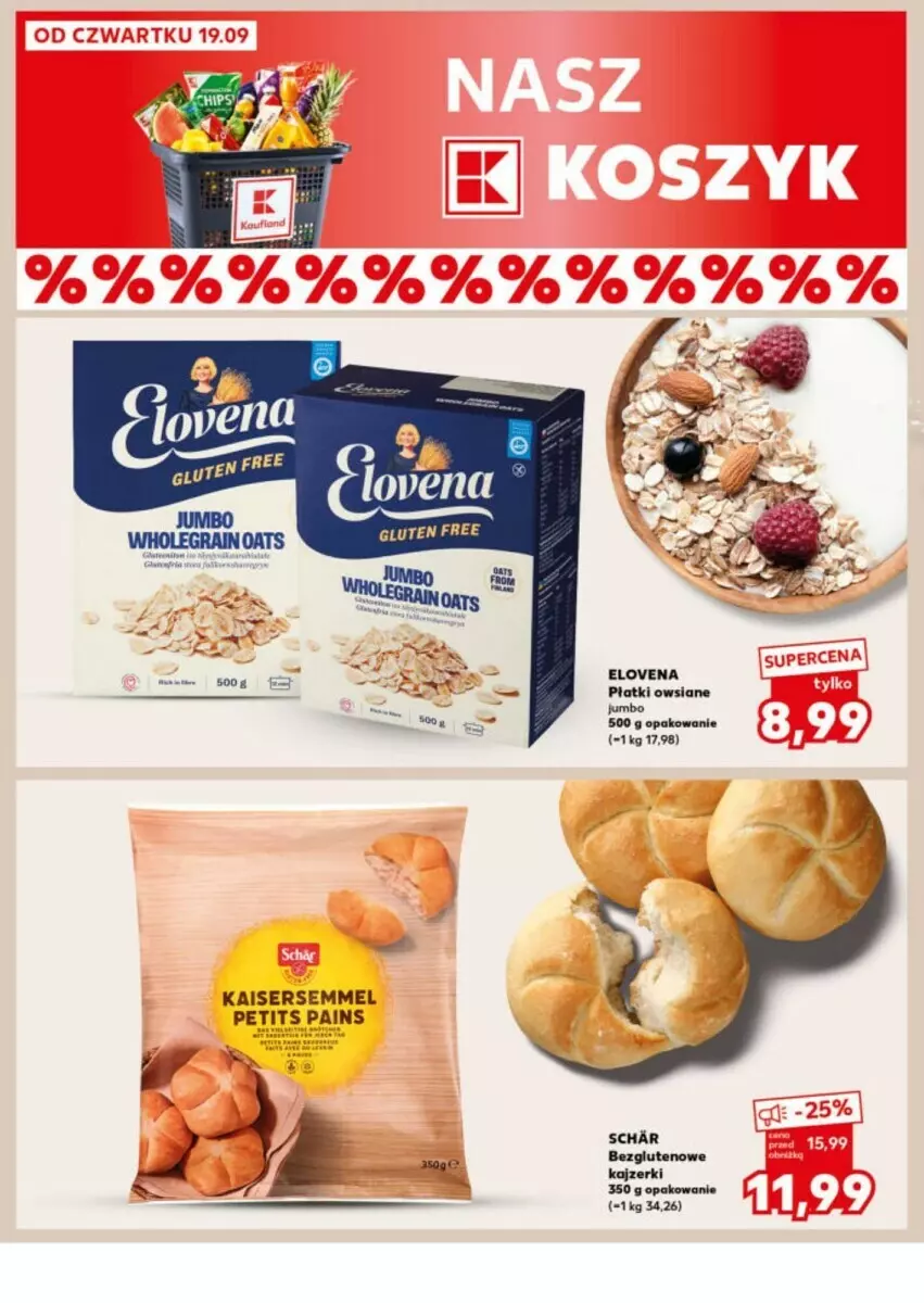 Gazetka promocyjna Kaufland - ważna 23.09 do 25.09.2024 - strona 17 - produkty: Płatki owsiane, Ser