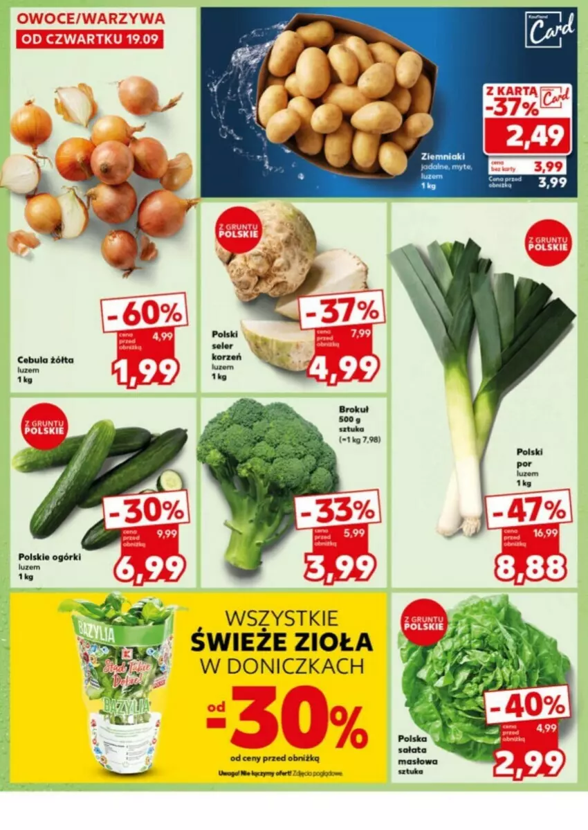 Gazetka promocyjna Kaufland - ważna 23.09 do 25.09.2024 - strona 2 - produkty: Cebula, Waga