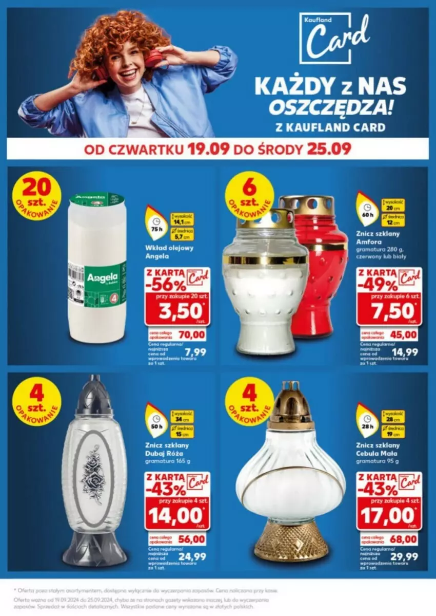 Gazetka promocyjna Kaufland - ważna 23.09 do 25.09.2024 - strona 26 - produkty: Fa, Gra, Rama, Róża, Znicz