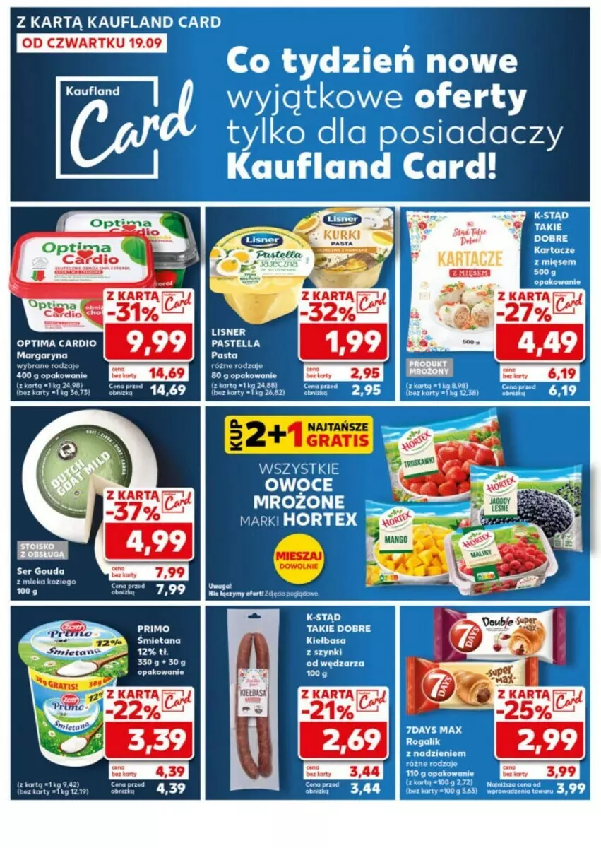 Gazetka promocyjna Kaufland - ważna 23.09 do 25.09.2024 - strona 29 - produkty: Kiełbasa, Optima, Optima Cardio