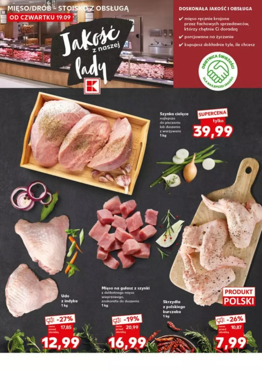 Gazetka promocyjna Kaufland - ważna 23.09 do 25.09.2024 - strona 8 - produkty: Fa, Kurczak, Mięso, Mięso na gulasz, Por