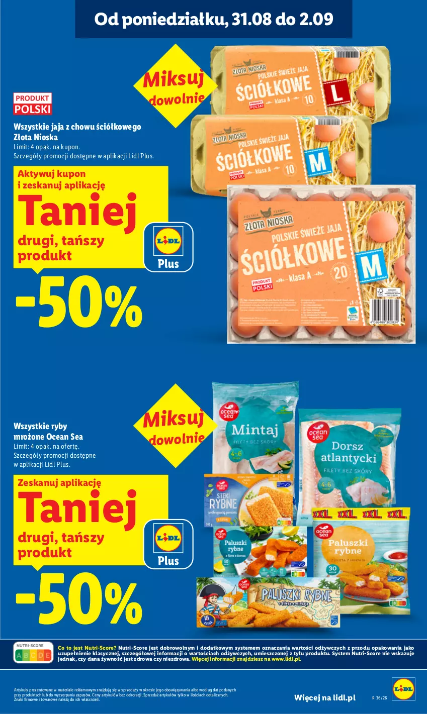 Gazetka promocyjna Lidl - Gazetka ważna od 31.08 do 2.09 - ważna 31.08 do 02.09.2026 - strona 17 - produkty: Jaja