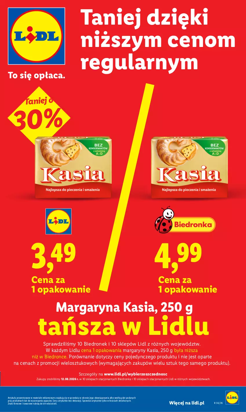 Gazetka promocyjna Lidl - Gazetka ważna od 31.08 do 2.09 - ważna 31.08 do 02.09.2026 - strona 7 - produkty: Kasia, Margaryna, Por