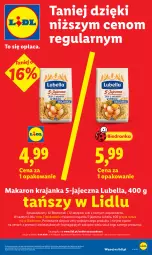 Gazetka promocyjna Lidl - Gazetka ważna od 31.08 do 2.09 - Gazetka - ważna od 02.09 do 02.09.2026 - strona 9 - produkty: Lubella, Makaron, Por, Bell, Bella