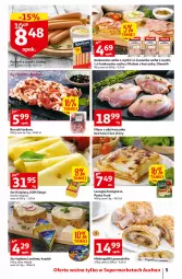 Gazetka promocyjna Auchan - Gazetka Koszyk Oszczędności Auchan Supermarkety - Gazetka - ważna od 09.11 do 09.11.2022 - strona 5 - produkty: Kurczak, Ser topiony, Top, Ser, Mięso z uda kurczaka, Rogal, Boczek, Lasagne bolognese, Lasagne, Olewnik, Mięso