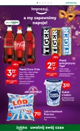 Gazetka promocyjna Żabka - Gazetka - ważna od 21.02 do 21.02.2023 - strona 12 - produkty: Pur, Napój energetyczny, Coca-Cola, Napoje, Tiger, Fanta, Kubek, Sprite, Napój, Fa