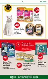 Gazetka promocyjna Żabka - Gazetka - ważna od 21.02 do 21.02.2023 - strona 44 - produkty: Kurczak, Warzywa, Sos, Pur, Purina, Królik, Sheba, Gourmet Gold, Tuńczyk, Felix