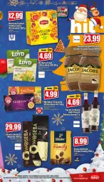 Gazetka promocyjna Topaz - Gazetka - Gazetka - ważna od 24.12 do 24.12.2022 - strona 19 - produkty: Tchibo, Top, Sos, Sok, Noż, Kawa ziarnista, Kawa mielona, Kawa, Loyd, Lipton, Teekanne, Tchibo Family, Jacobs, Woseba, Herbata, Fa