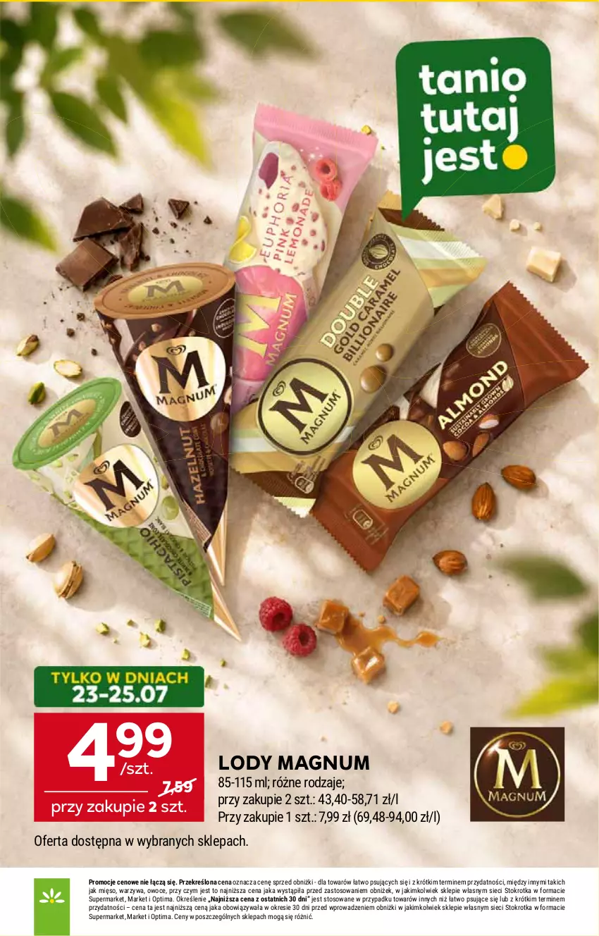 Gazetka promocyjna Stokrotka - Market - ważna 23.07 do 29.07.2026 - strona 11 - produkty: HP, Lody