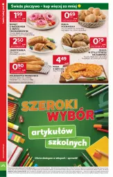Gazetka promocyjna Stokrotka - Market - Gazetka - ważna od 29.07 do 29.07.2026 - strona 36 - produkty: Piec, Warzywa, Ser, Optima, Bagietka, Pizza, Pieczywo, Półbagietka, Owoce, Donut, Bułka, Mięso, Jagodzianka
