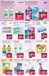 Gazetka promocyjna Stokrotka - Market - Gazetka - ważna od 23.03 do 23.03.2022 - strona 10 - produkty: Ludwik, Emulsja, Listerine, Biały Jeleń, Lactacyd, Bref, Aquafresh, Friskies, Clin, Pasta do zębów, Cillit Bang, Discreet, Pompka, Silan, Płyn do płukania, Ręcznik, Rolki, Chusteczki, Kostka do wc, Always, Podpaski, Foxy, Elmex, Wkładki, Płyn do szyb, Always Ultra