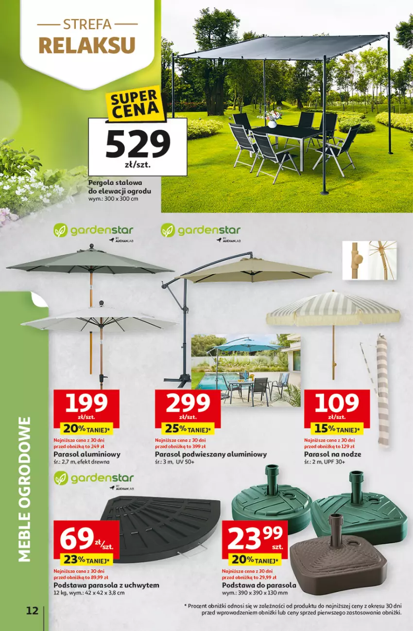 Gazetka promocyjna Auchan - 30 Lat Hipermarket - ważna 29.04 do 06.05.2026 - strona 12 - produkty: Fa, Parasol