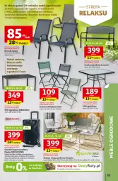 Gazetka promocyjna Auchan - 30 Lat Hipermarket - Gazetka - ważna od 06.05 do 06.05.2026 - strona 11 - produkty: Krzesło składane, Jadalnia, Głośnik, Mikrofon, Stolik, Stół, Laur, Silan, Krzesło, Fotel, Manta, Akumulator, Fa
