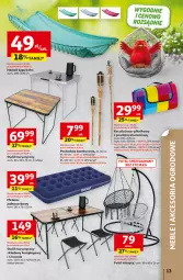 Gazetka promocyjna Auchan - 30 Lat Hipermarket - Gazetka - ważna od 06.05 do 06.05.2026 - strona 13 - produkty: Hama, Koc, Stojak, Stolik, Materac, Tera, Tran, Fotel