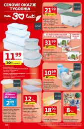 Gazetka promocyjna Auchan - 30 Lat Hipermarket - Gazetka - ważna od 06.05 do 06.05.2026 - strona 42 - produkty: Dywanik łazienkowy, Dywanik, Garnek, Pojemnik z pokrywką, Pojemnik, Poszewka, Prześcieradło, Ręcznik, Danio, Rondel, Dywan
