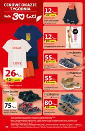 Gazetka promocyjna Auchan - 30 Lat Hipermarket - Gazetka - ważna od 06.05 do 06.05.2026 - strona 48 - produkty: Top, Por, Sandał, Rajstopy, Sport, Gatta