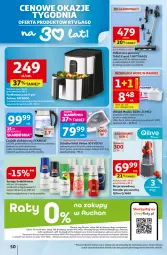 Gazetka promocyjna Auchan - 30 Lat Hipermarket - Gazetka - ważna od 06.05 do 06.05.2026 - strona 50 - produkty: Odkurzacz, Top, Por, Blender, Czajnik elektryczny, Czajnik, Szczotka, Kosz, Tefal, Virtu, Rower, Syrop, Grill, Syropy, Magnez, Fa