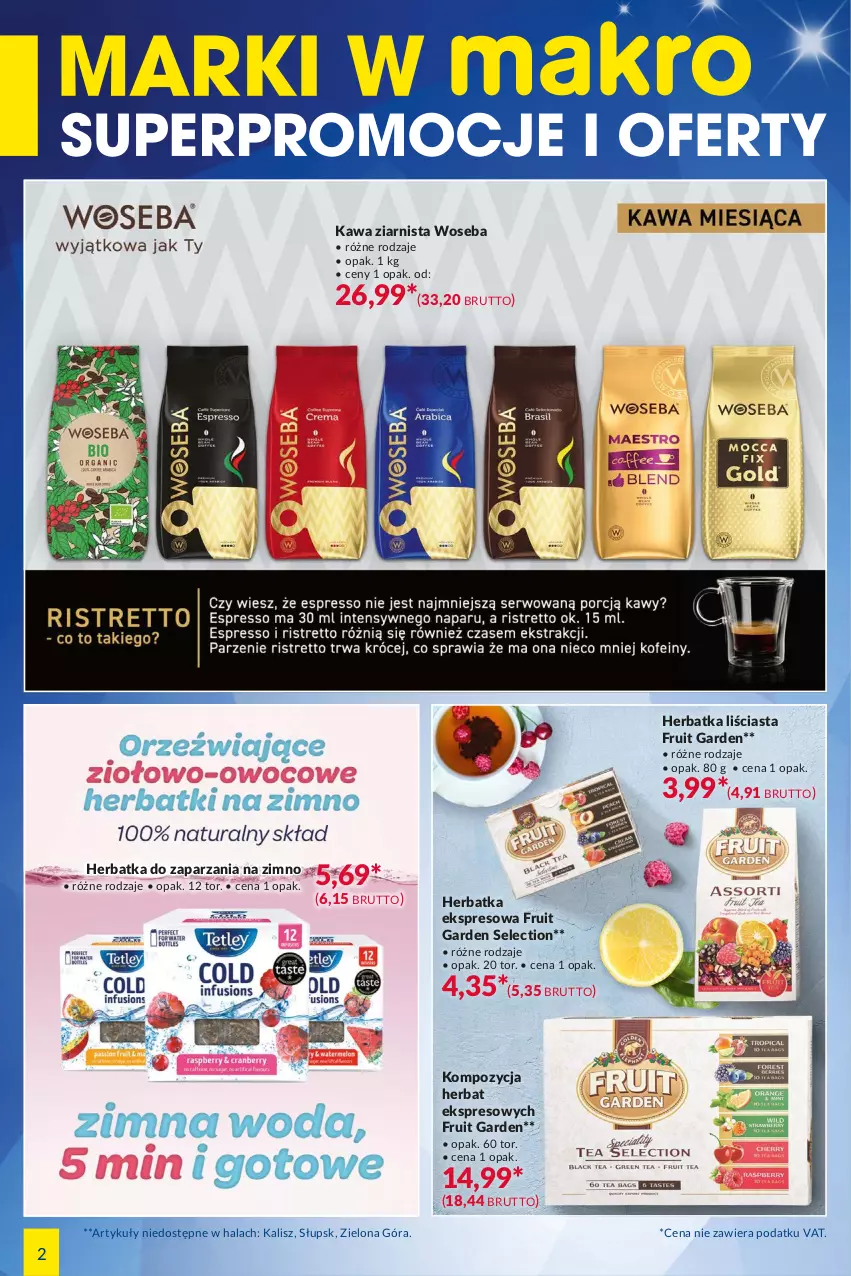 Gazetka promocyjna Makro - [Oferta specjalna] Marki w MAKRO - ważna 04.05 do 17.05.2021 - strona 2 - produkty: Kawa, Kawa ziarnista, Woseba