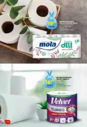 Gazetka promocyjna Arhelan - Gazetka - Gazetka - ważna od 16.04 do 16.04.2023 - strona 14 - produkty: Papier, Velvet, Ręcznik, Mola