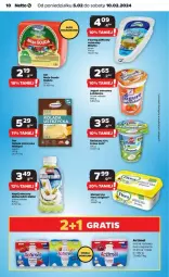 Gazetka promocyjna Netto - Gazetka - ważna od 10.02 do 10.02.2024 - strona 2 - produkty: Ser, Gin, Twaróg, Jogurt owocowy, Zott, Jogurt, Actimel, Margaryna, Twaróg półtłusty, Gouda, Flora