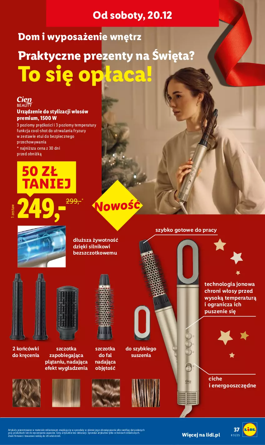 Gazetka promocyjna Lidl - GAZETKA - ważna 15.12 do 21.12.2025 - strona 43 - produkty: Fa, Gra, Piec, Sok, Szczotka