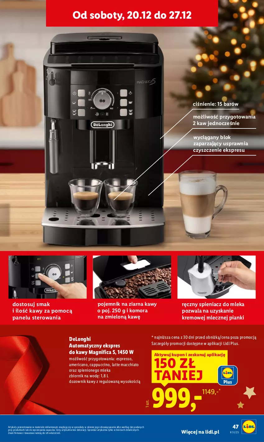 Gazetka promocyjna Lidl - GAZETKA - ważna 15.12 do 21.12.2025 - strona 53 - produkty: Cappuccino, Chia, Dozownik, Pojemnik, Sok