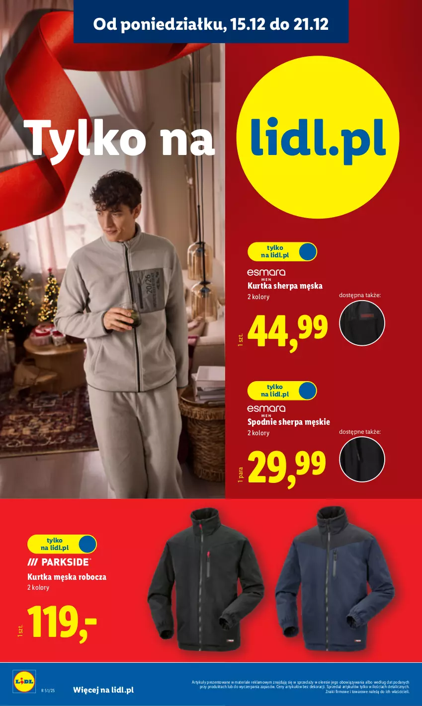 Gazetka promocyjna Lidl - GAZETKA - ważna 15.12 do 21.12.2025 - strona 6 - produkty: Kurtka, Spodnie