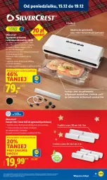 Gazetka promocyjna Lidl - GAZETKA - Gazetka - ważna od 21.12 do 21.12.2025 - strona 15 - produkty: Silvercrest, Ser, Przewód, Warka, Rolki, LG