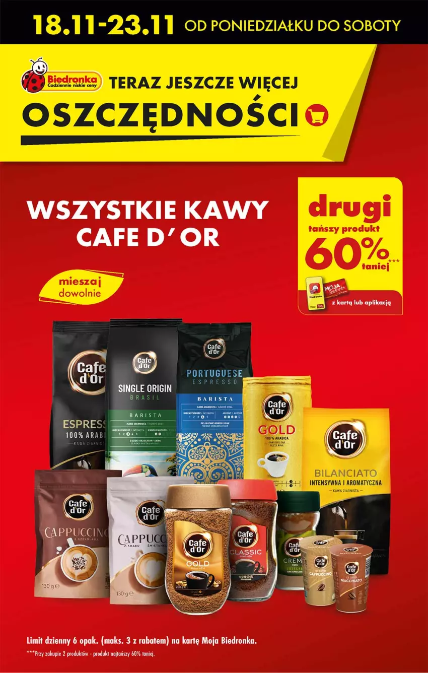 Gazetka promocyjna Biedronka - Od Poniedziałku - ważna 18.11 do 23.11.2024 - strona 11 - produkty: Kawa, Tera