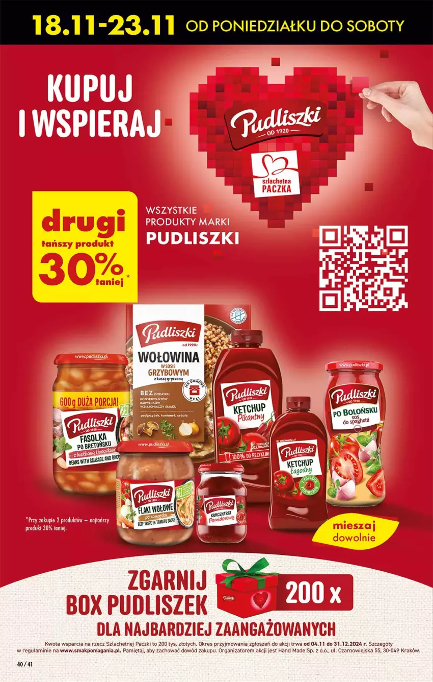 Gazetka promocyjna Biedronka - Od Poniedziałku - ważna 18.11 do 23.11.2024 - strona 40 - produkty: Fa, Gry, Mięta, Sos