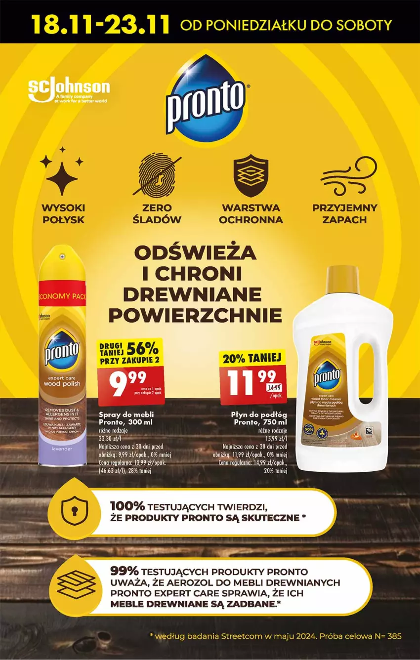 Gazetka promocyjna Biedronka - Od Poniedziałku - ważna 18.11 do 23.11.2024 - strona 73 - produkty: Meble, Pronto