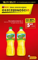 Gazetka promocyjna Biedronka - Od Poniedziałku - Gazetka - ważna od 23.11 do 23.11.2024 - strona 5 - produkty: Kujawski, Tera, Olej rzepakowy, Olej