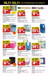 Gazetka promocyjna Biedronka - Od Poniedziałku - Gazetka - ważna od 23.11 do 23.11.2024 - strona 63 - produkty: Piec, Papier, Air Wick, Podgrzewacze, Rękawice, Chusteczki, Płyn do spryskiwaczy, Papier do pieczenia, Folia aluminiowa