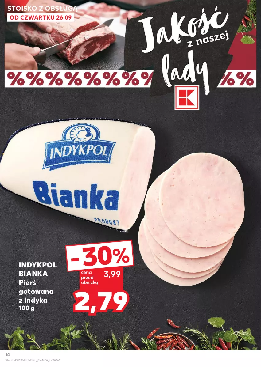 Gazetka promocyjna Kaufland - Gazetka tygodnia - ważna 26.09 do 02.10.2024 - strona 14 - produkty: Bianka