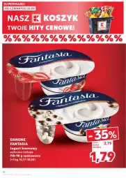 Gazetka promocyjna Kaufland - Gazetka tygodnia - Gazetka - ważna od 02.10 do 02.10.2024 - strona 22 - produkty: Danone, Jogurt, Danone Fantasia, Kosz, Fanta, Fa