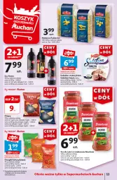 Gazetka promocyjna Auchan - Gazetka CENY W DÓŁ Supermarket Auchan - Gazetka - ważna od 19.06 do 19.06.2024 - strona 11 - produkty: Sałatka, Makaron, Dawtona, Sos, Ryż, Por, Gra, Chipsy, Chrupki, Sałat, Tuńczyk, Graal, Fa