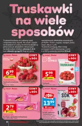 Gazetka promocyjna Auchan - Gazetka CENY W DÓŁ Supermarket Auchan - Gazetka - ważna od 19.06 do 19.06.2024 - strona 8 - produkty: Sok, Por, Koc, Truskawki, Cynk, Gala, Biszkopty, Magnez
