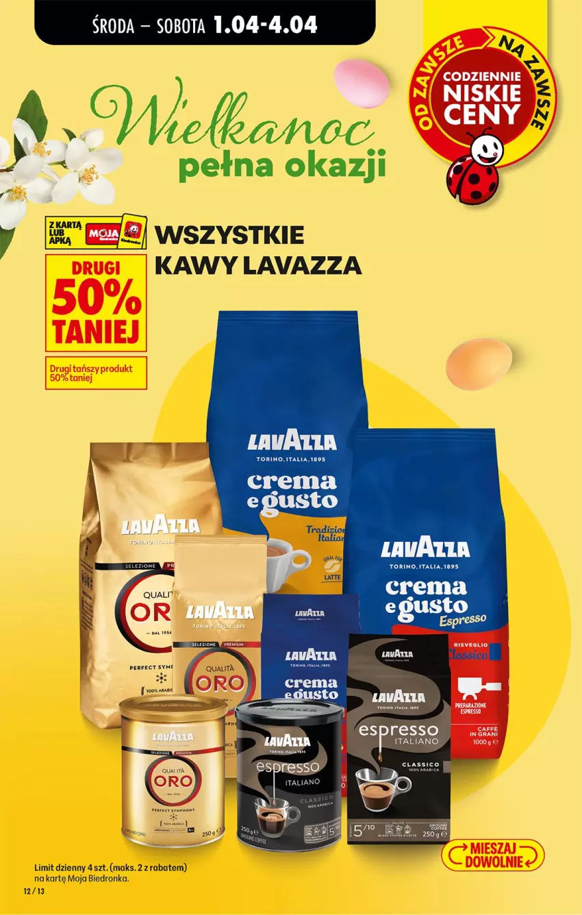 Gazetka promocyjna Biedronka - Od Środy - ważna 01.04 do 02.04.2026 - strona 12 - produkty: Lavazza