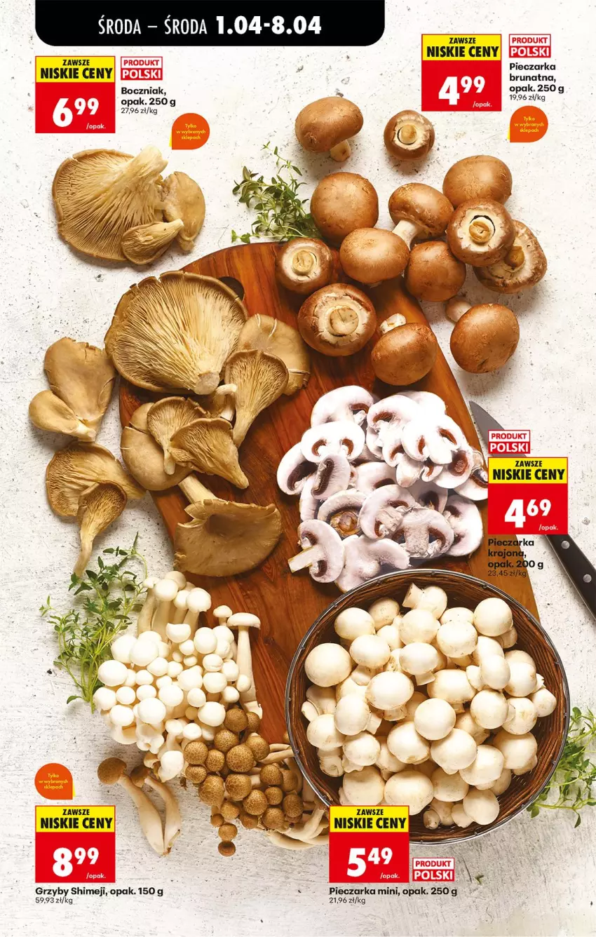 Gazetka promocyjna Biedronka - Od Środy - ważna 01.04 do 02.04.2026 - strona 25 - produkty: Boczniak, Orka