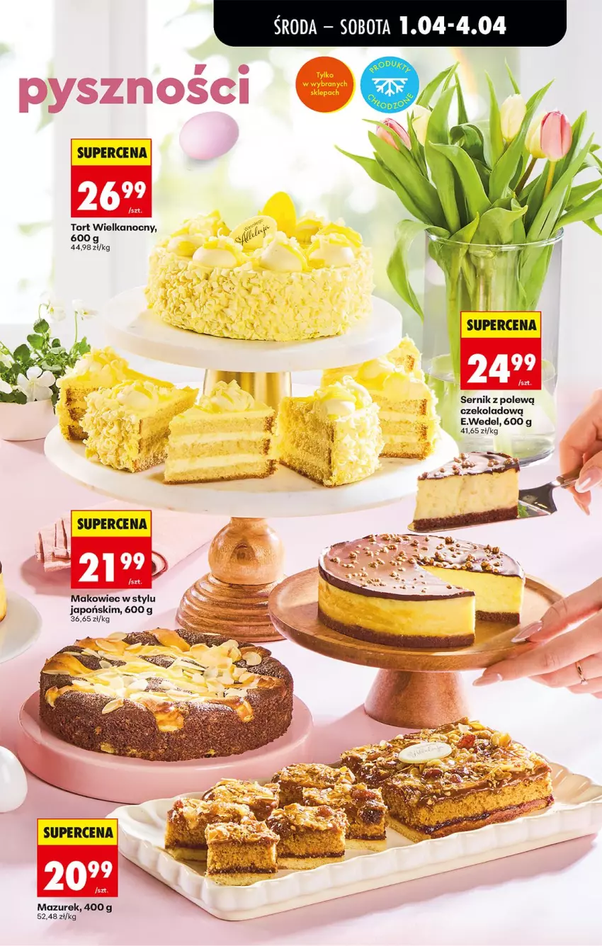 Gazetka promocyjna Biedronka - Od Środy - ważna 01.04 do 02.04.2026 - strona 37 - produkty: Makowiec, Ser