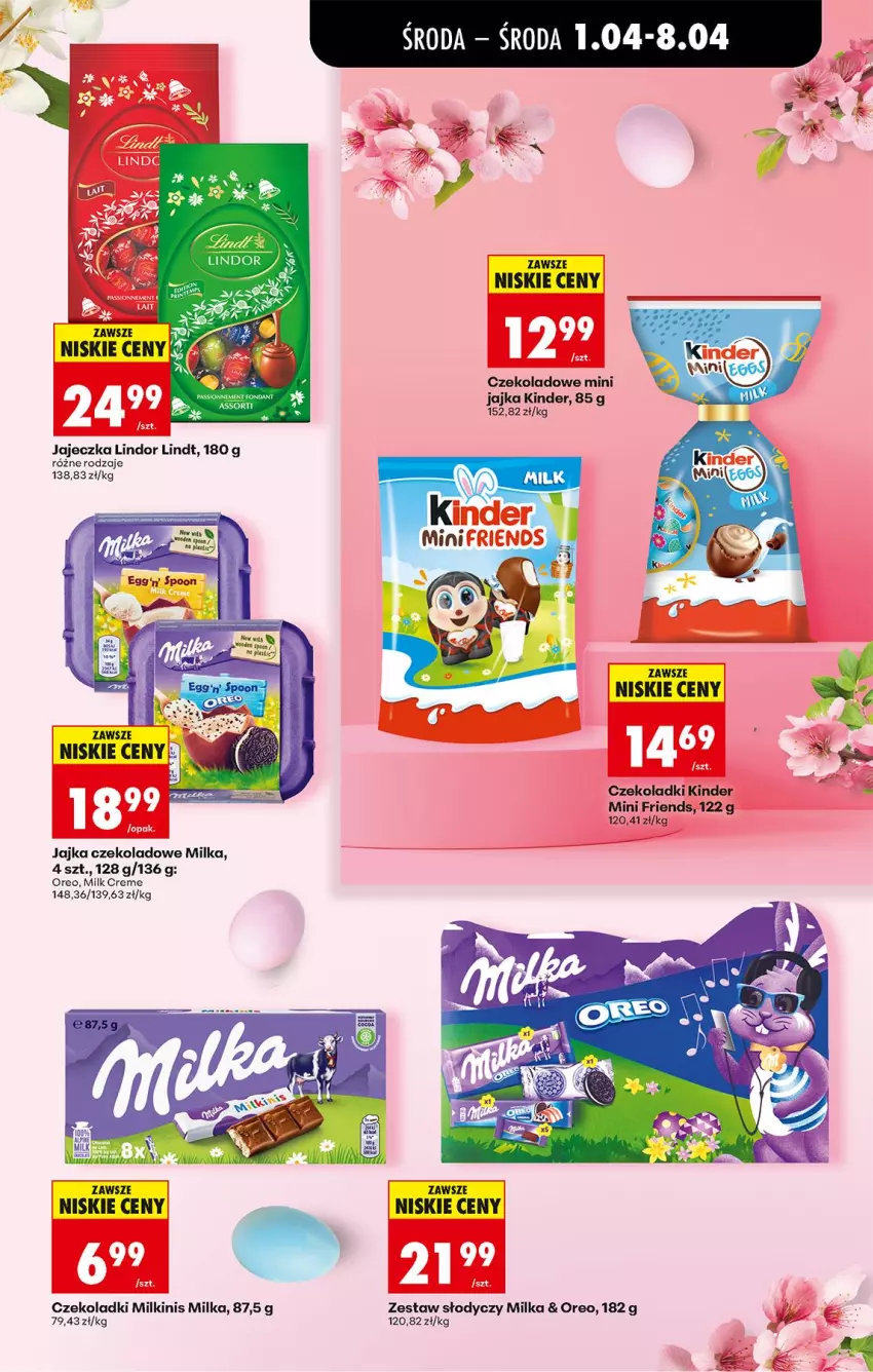Gazetka promocyjna Biedronka - Od Środy - ważna 01.04 do 02.04.2026 - strona 45 - produkty: Fa, Kinder, Lindor, Lindt, Milka, Oreo