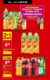 Gazetka promocyjna Biedronka - Od Środy - Gazetka - ważna od 02.04 do 02.04.2026 - strona 14 - produkty: Sok, Coca-Cola, Tran, Napój gazowany, Tymbark, Fanta, Sprite, Napój, Fa