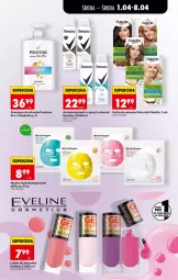 Gazetka promocyjna Biedronka - Od Środy - Gazetka - ważna od 02.04 do 02.04.2026 - strona 65 - produkty: Palette, Sos, Gin, Pantene, Kolagen, Eveline, Rexona, Szampon, Lakier do paznokci, Maska, Antyperspirant, Lakier, Farba do włosów, Fa