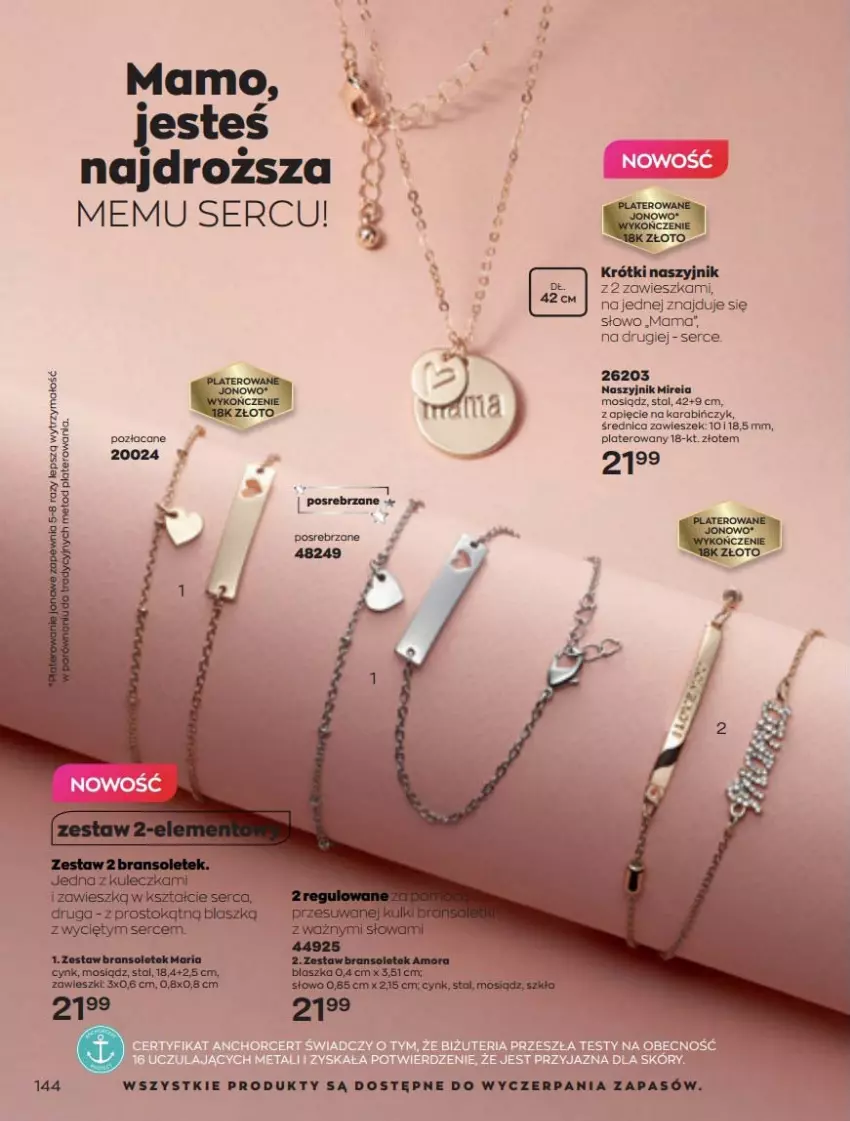 Gazetka promocyjna Avon - Katalog Avon 5/2022 kampania maj - ważna 01.05 do 31.05.2022 - strona 144 - produkty: Ser