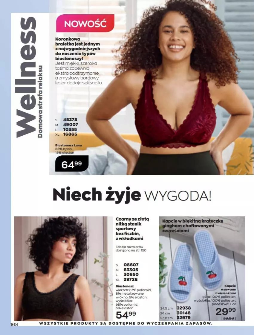 Gazetka promocyjna Avon - Katalog Avon 5/2022 kampania maj - ważna 01.05 do 31.05.2022 - strona 168 - produkty: Biustonosz, Fa, Por, Sport, Stanik