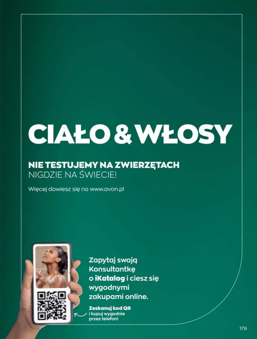 Gazetka promocyjna Avon - Katalog Avon 5/2022 kampania maj - ważna 01.05 do 31.05.2022 - strona 179 - produkty: Telefon