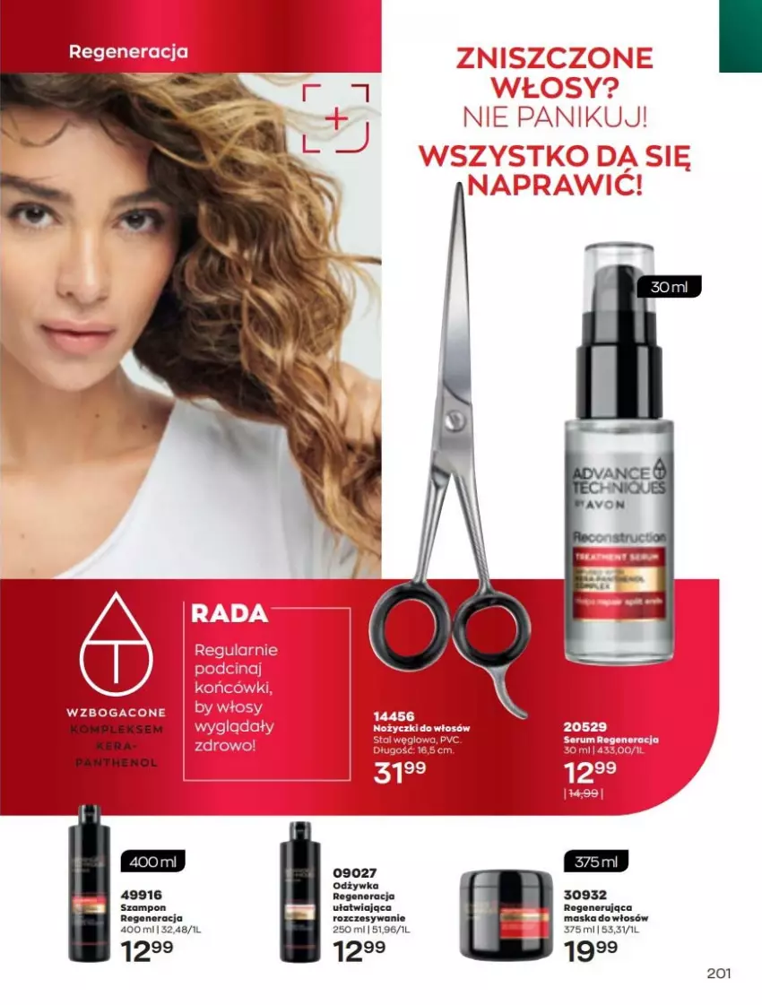 Gazetka promocyjna Avon - Katalog Avon 5/2022 kampania maj - ważna 01.05 do 31.05.2022 - strona 201 - produkty: Maska, Odżywka, Szampon